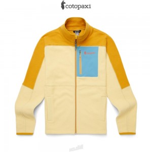 Cotopaxi Abrazo Fleece Full-Zip Jacket Amber/Wheat | DA90-Z0-IC