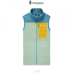 Cotopaxi Abrazo Fleece Vest Blue Spruce/Aspen | PD12-G1-ME