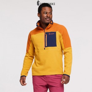 Cotopaxi Abrazo Half-Zip Fleece Jacket Mezcal/Amber | HI51-Y2-HS