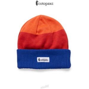 Cotopaxi Alto Beanie Blue Violet/Canyon | TS91-G3-CN