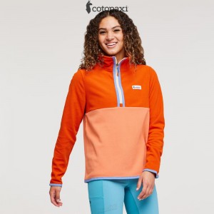 Cotopaxi Amado Fleece Pullover Canyon/Nectar | XD16-Q3-YH