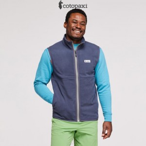 Cotopaxi Amado Fleece Vest Graphite | AZ82-O1-SE