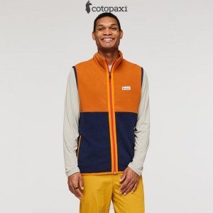 Cotopaxi Amado Fleece Vest Mezcal/Maritime | ZE70-R7-XK