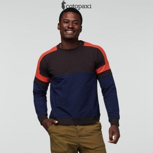 Cotopaxi Bandera Sweatshirt Cavern/Maritime | RX20-W0-IM