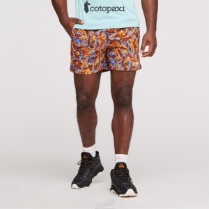 Cotopaxi Brinco Short - Print Spice/Flame | HO78-F9-OE