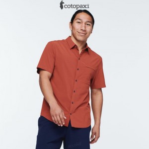 Cotopaxi Cambio Button Up Shirt Spice | JM41-A8-YW