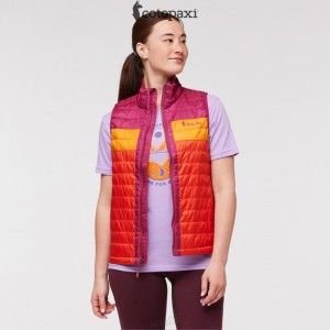 Cotopaxi Capa Insulated Vest Raspberry/Canyon | VR93-L5-PA