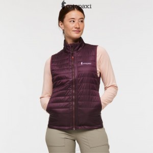 Cotopaxi Capa Insulated Vest Wine | TB77-I4-IL