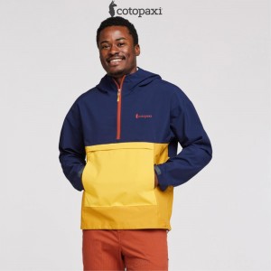 Cotopaxi Cielo Rain Anorak Maritime/Amber | UL22-V7-IO