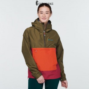 Cotopaxi Cielo Rain Anorak Oak | AC06-H9-ST