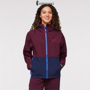 Cotopaxi Cielo Rain Jacket Wine | JW35-E3-HG