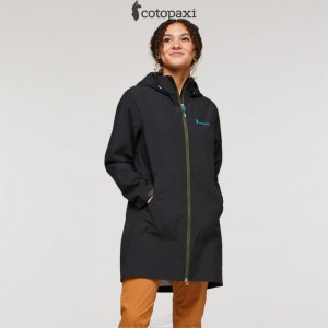 Cotopaxi Cielo Rain Trench Black | SC08-W8-FL