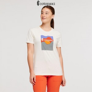 Cotopaxi Cotopaxi Vibe T-Shirt Bone | LH96-M7-RI