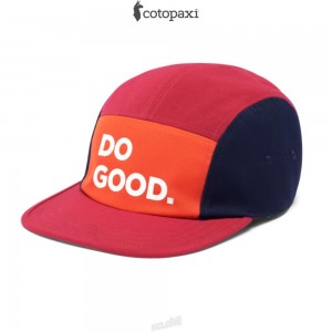 Cotopaxi Do Good 5-Panel Hat Canyon/Raspberry | MD64-Q1-JE