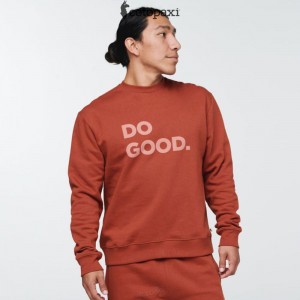 Cotopaxi Do Good Crew Sweatshirt Spice | LU68-T6-FE