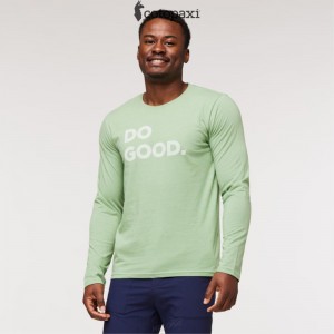 Cotopaxi Do Good Long-Sleeve T-Shirt Aspen | QH98-O1-GH