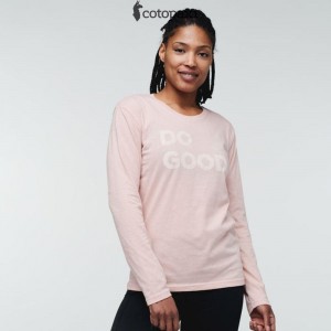 Cotopaxi Do Good Long-Sleeve T-Shirt Lupine | HL01-A7-GK