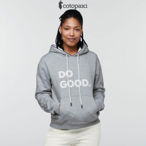 Cotopaxi Do Good Pullover Hoodie Heather Grey | LJ38-I2-FK