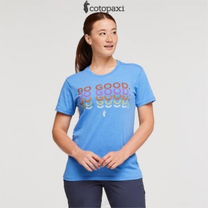 Cotopaxi Do Good Repeat T-Shirt Lupine | RA38-F7-ML