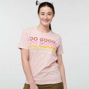 Cotopaxi Do Good Repeat T-Shirt Sand | DC70-U0-CJ