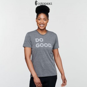 Cotopaxi Do Good T-Shirt Heather Grey | FC32-N0-DH