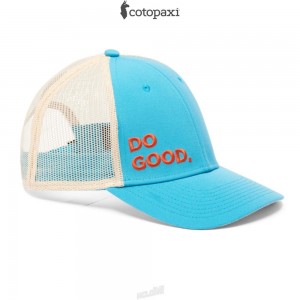 Cotopaxi Do Good Trucker Hat Poolside | CD29-L5-QJ