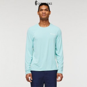 Cotopaxi Fino Long-Sleeve Tech Tee Sea Glass | WH13-X8-MD