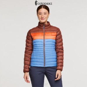 Cotopaxi Fuego Down Jacket Acorn/Lupine | ST00-N8-TT