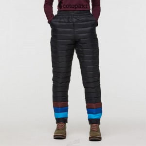 Cotopaxi Fuego Down Pant Black Stripes | AH19-U5-SG