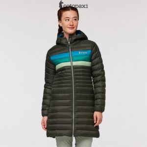 Cotopaxi Fuego Down Parka Woods Stripes | WF10-F0-KT