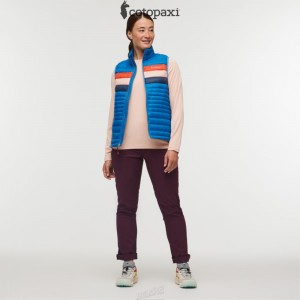 Cotopaxi Fuego Down Vest Atlantic Stripes | JZ27-A6-YI