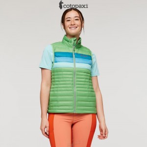 Cotopaxi Fuego Down Vest Kelp Stripes | AP67-J5-VH