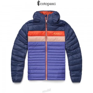 Cotopaxi Fuego Hooded Down Jacket Ink/Amethyst | CV23-A1-PE