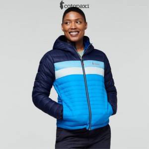 Cotopaxi Fuego Hooded Down Jacket Maritime/Saltwater | PR23-M8-FR