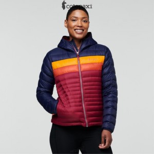 Cotopaxi Fuego Hooded Down Jacket Maritime/Saltwater | DI65-G3-PL