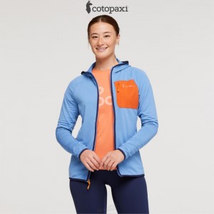 Cotopaxi Otero Fleece Full-Zip Hooded Jacket Lupine | KR19-F0-SW