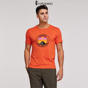 Cotopaxi Sunny Side T-Shirt Canyon | OM78-L7-ZQ