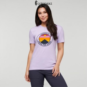 Cotopaxi Sunny Side T-Shirt Thistle | HA40-P9-PJ