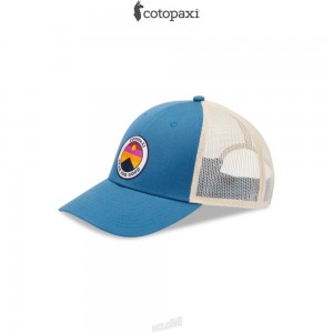 Cotopaxi Sunny Side Trucker Hat Denim | UM63-H7-LJ