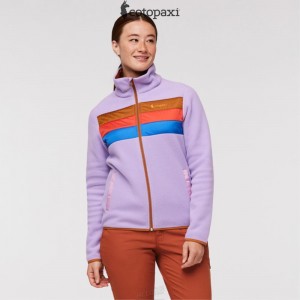 Cotopaxi Teca Fleece Full-Zip Jacket Blooming | QL68-R6-DV