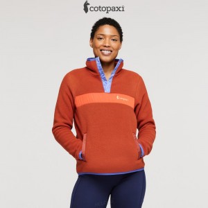 Cotopaxi Teca Fleece Pullover Dusty Trail | OI36-T5-TW