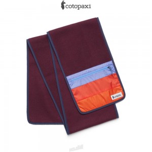 Cotopaxi Teca Fleece Scarf Wine Time | ZW89-S9-OY