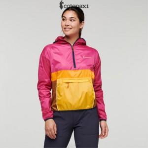 Cotopaxi Teca Half-Zip Windbreaker Pop | MT94-A0-LH