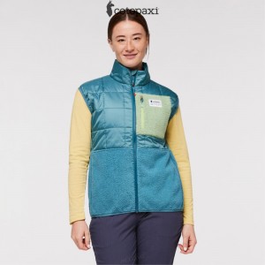 Cotopaxi Trico Hybrid Vest Blue Spruce/Drizzle | QT80-Z2-LF