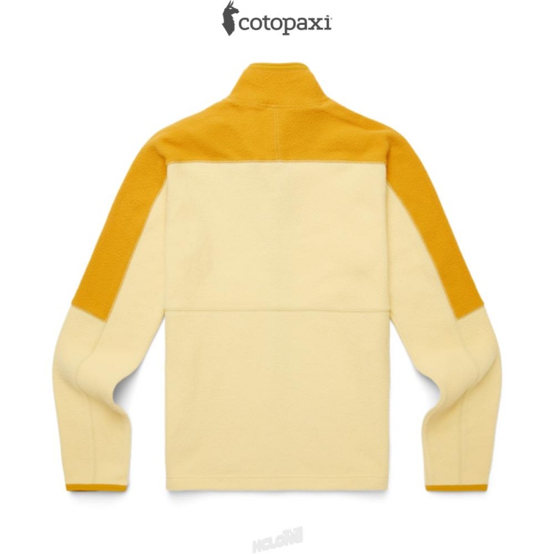 Cotopaxi Abrazo Fleece Full-Zip Jacket Amber/Wheat | DA90-Z0-IC