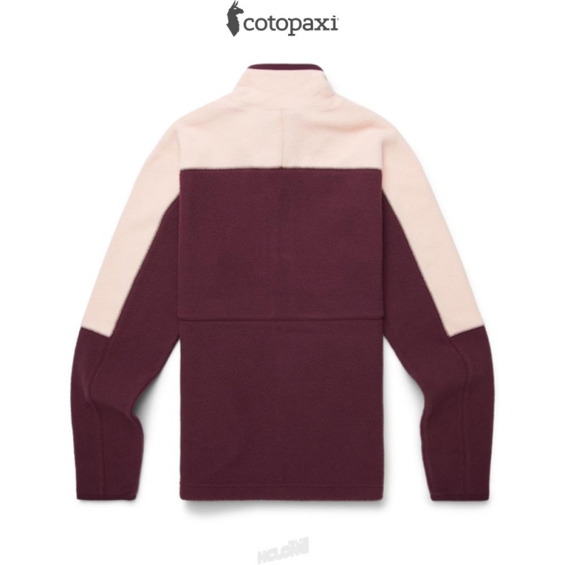 Cotopaxi Abrazo Fleece Full-Zip Jacket Rosewood/Wine | MT43-T6-FI