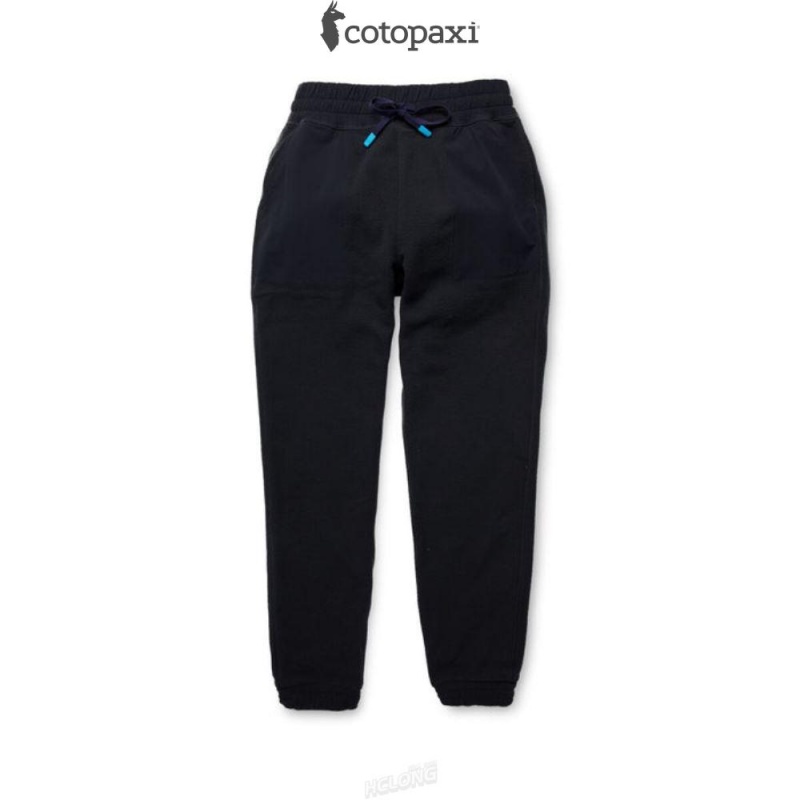 Cotopaxi Abrazo Fleece Jogger Black | KK86-X3-HA