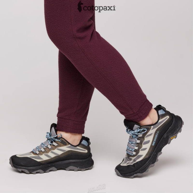 Cotopaxi Abrazo Fleece Jogger Wine | CL94-C9-NU