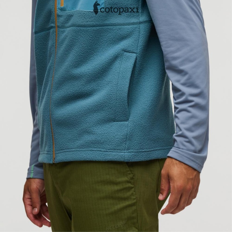 Cotopaxi Abrazo Fleece Vest Aspen/Blue Spruce | PD32-A7-MM