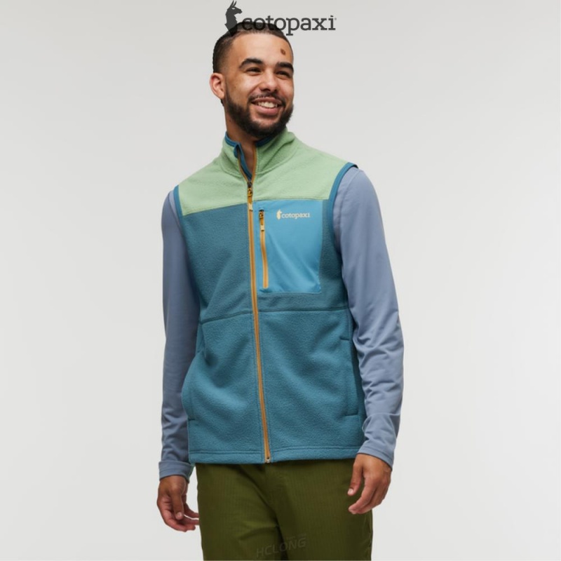 Cotopaxi Abrazo Fleece Vest Aspen/Blue Spruce | PD32-A7-MM